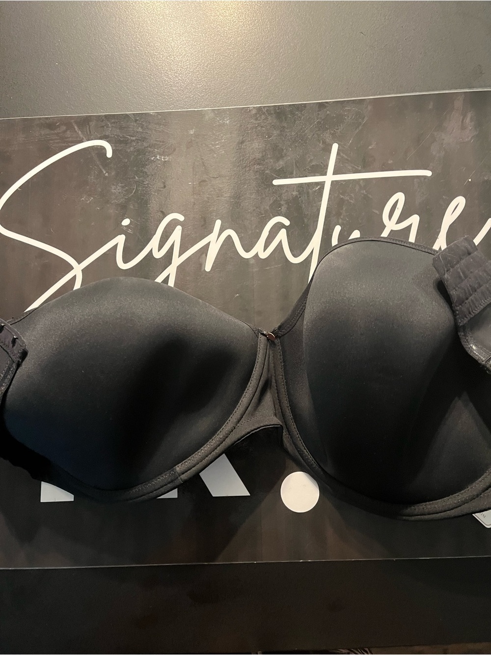 Elomi Smooth Black T-Shirt Bra - Women Intimates 34 L New